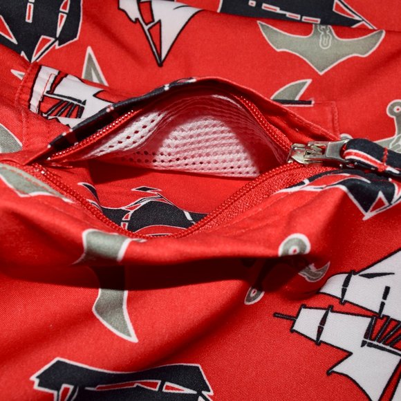 NWOT Wes & Willy Boys Nautical Swim Trunks - Size 7 - Picture 4 of 8